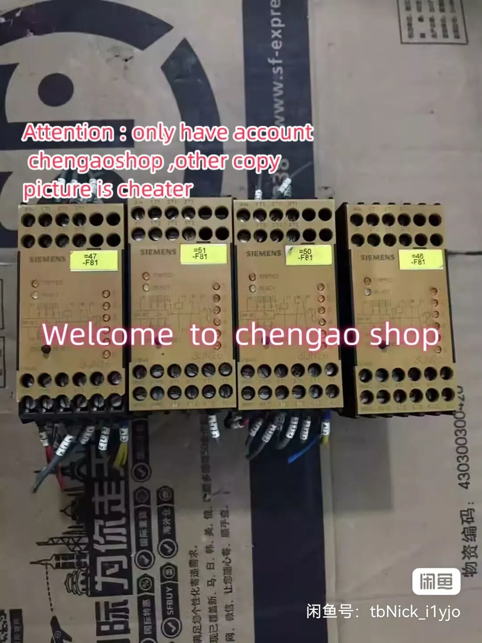 1 PC USED TEST OK 3UN2634-1AB4 Safety Relay#B834H CL