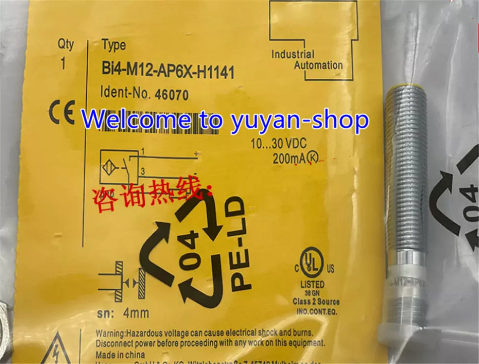 1PC NEW FOR Turck BI4-M12-AP6X-H1141 Inductive Proximity Switch Sensor
