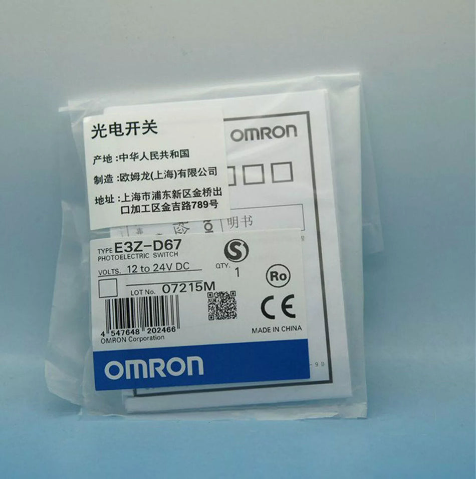 Omron E3Z-D67 Photoelectric Switch in Box
