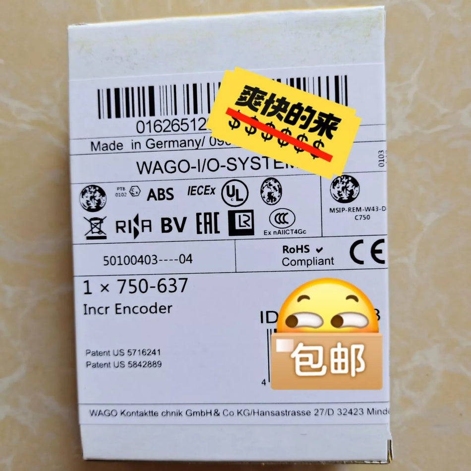1 PC NEW Original WAGO 750-637 Module #B346  CL