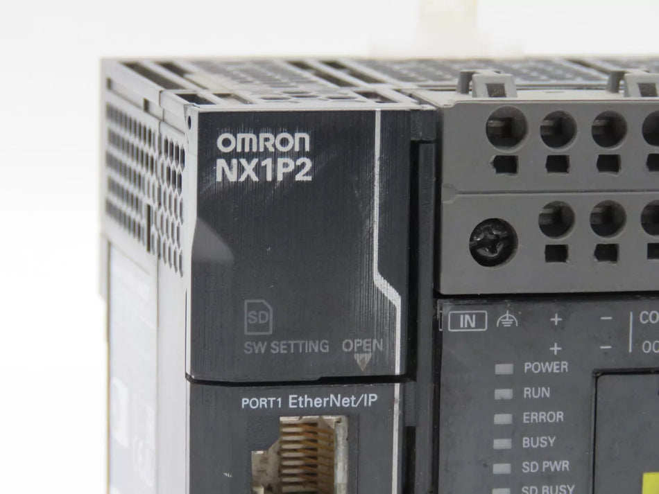 Omron NX1P2-1040DT Input/Output Programmable Controller Module 24V DC, 5.8mA