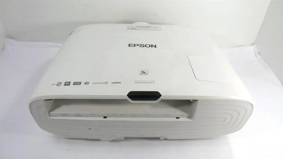 Epson Home Cinema 4010 4K Full HD 3D LCD Projector - Lamp Timer: 20 Hours