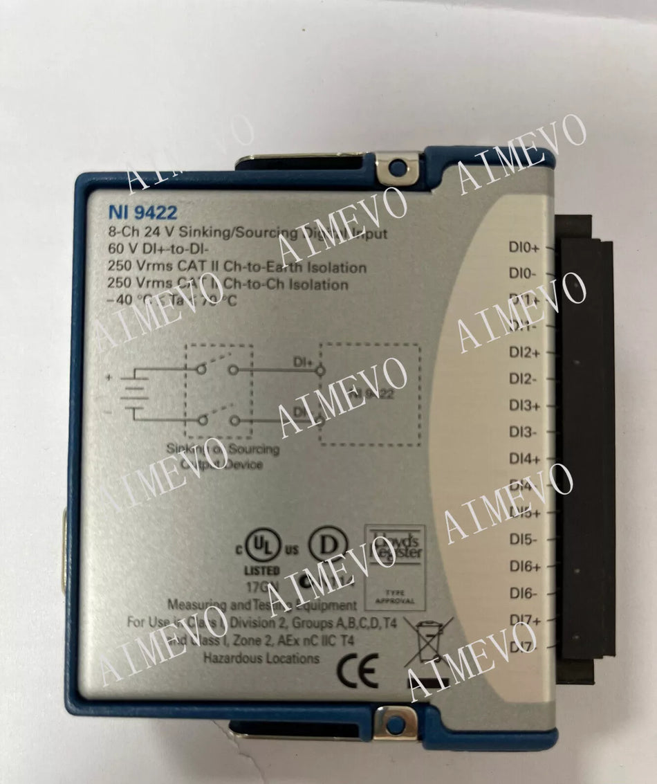 1PCS National Instruments NI-9422 DI 24V Sink/Source NI 9422 USED