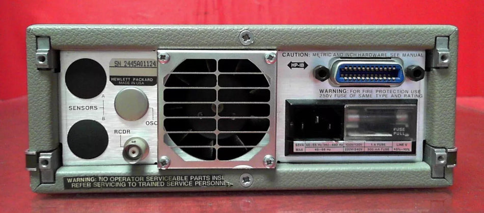 Agilent/Keysight 438A Dual Channel Power Meter, AS-IS, SN 2445A01124