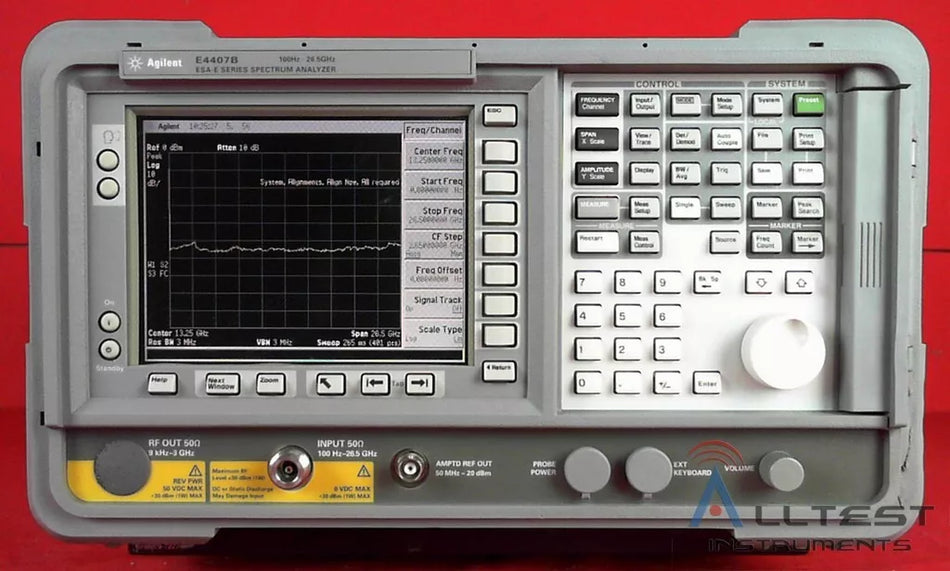 Agilent E4407B ESA-E26.5 GHz, Portable Spect Analyzer *OPTIONS*