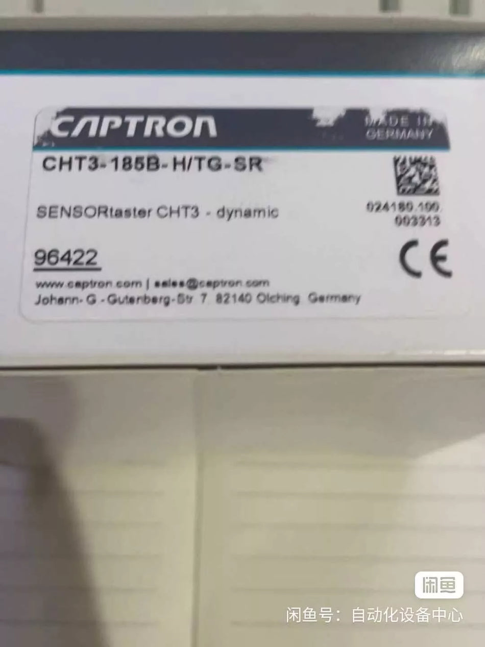 1PCS NEW CAPTRON CHT3-185B-H/TG-SR touch switch #N2714 YF