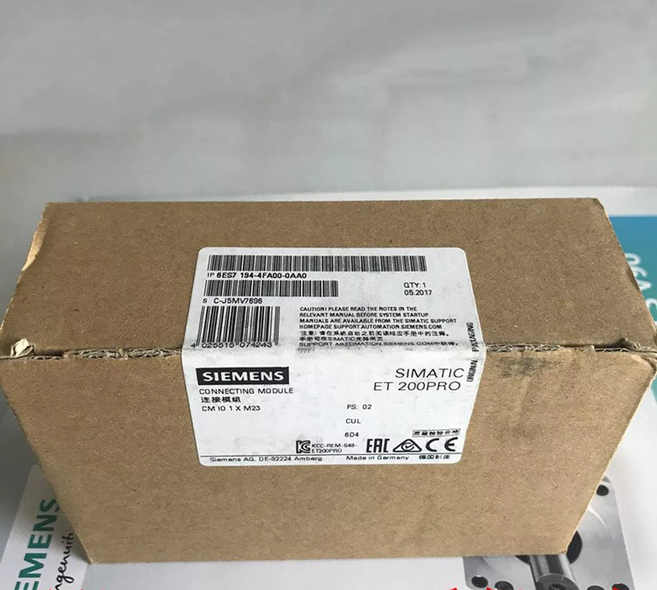 SIEMENS 6ES7194-4FA00-0AA0 PLC Programming Module