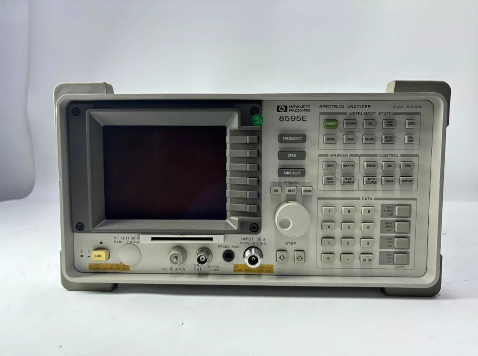 USED 1PCS Keysight/Agilent/HP 8595E Portable Spectrum Analyzer, 9 kHz to 6.5 GHz