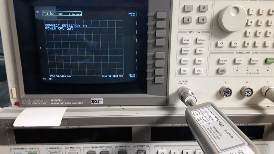 85025D RF Detector for Agilent 8757 Series