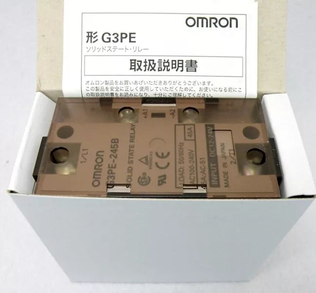 OMRON G3PE-245B Solid State Relay G3PE245B 12-24VDC - New in Box
