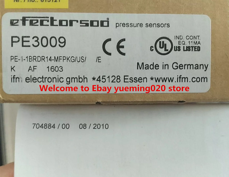 IFM PE3009 PE-1-1BRDR14-MFPKG/US Pressure sensor