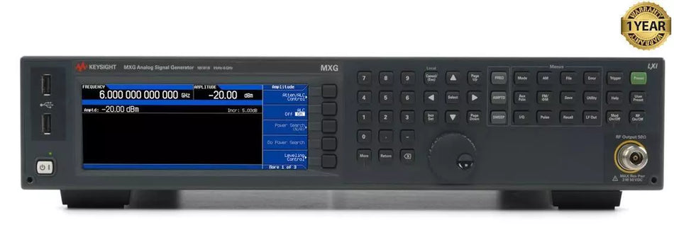 Keysight Agilent N5181B MXG X-Series 6GHz RF Analog Signal Generator w/ Opts