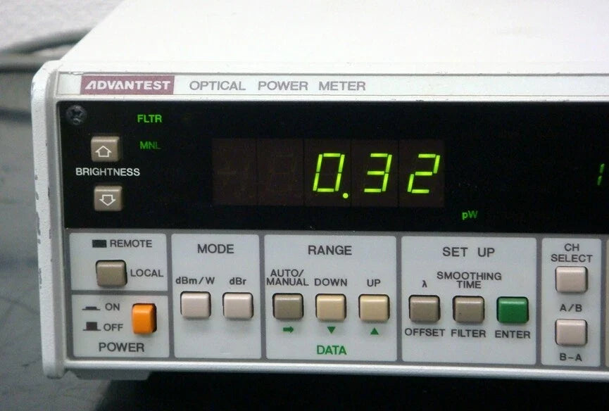 ADVANTEST Q8214A Optical Power Meter - High Precision Measurement Tool