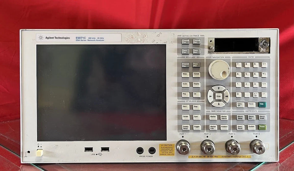 Agilent/Keysight E5071C 4K5 ENA Vector Network Analyzer