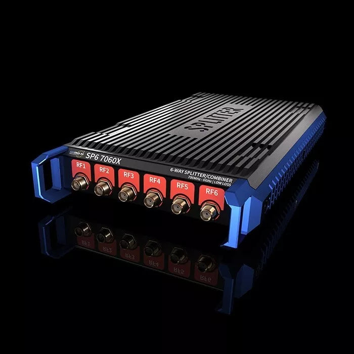 Aaronia SPECTRAN V6 SP6-7060X Splitter Active 6-Way Splitter/Combiner 700MHz-8GH