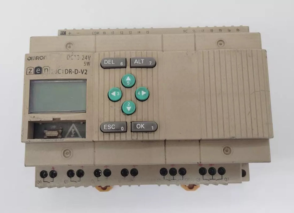 Omron ZEN-20C1DR-D-V2 Programmable Relay CPU Unit