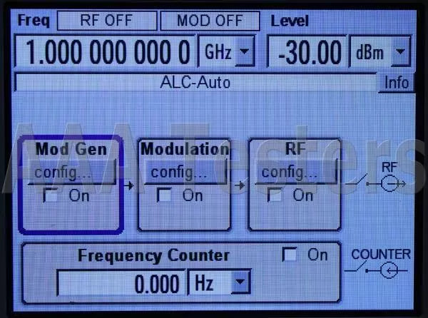Rohde & Schwarz SMB100M 9 kHz to 2.2 GHz Signal Analyzer SG-1364/U SMB100A