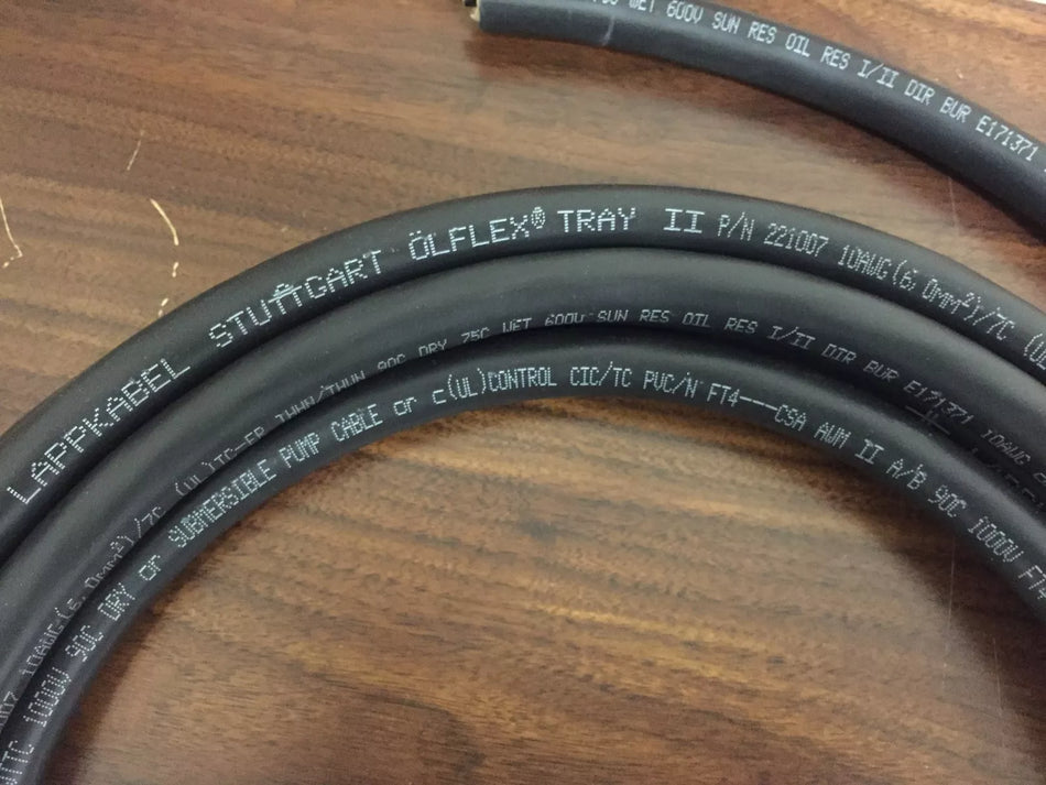 Lappkabel Olflex Tray II P/N: 221007 Cable, 10 AWG/7 Conductors, 18FT