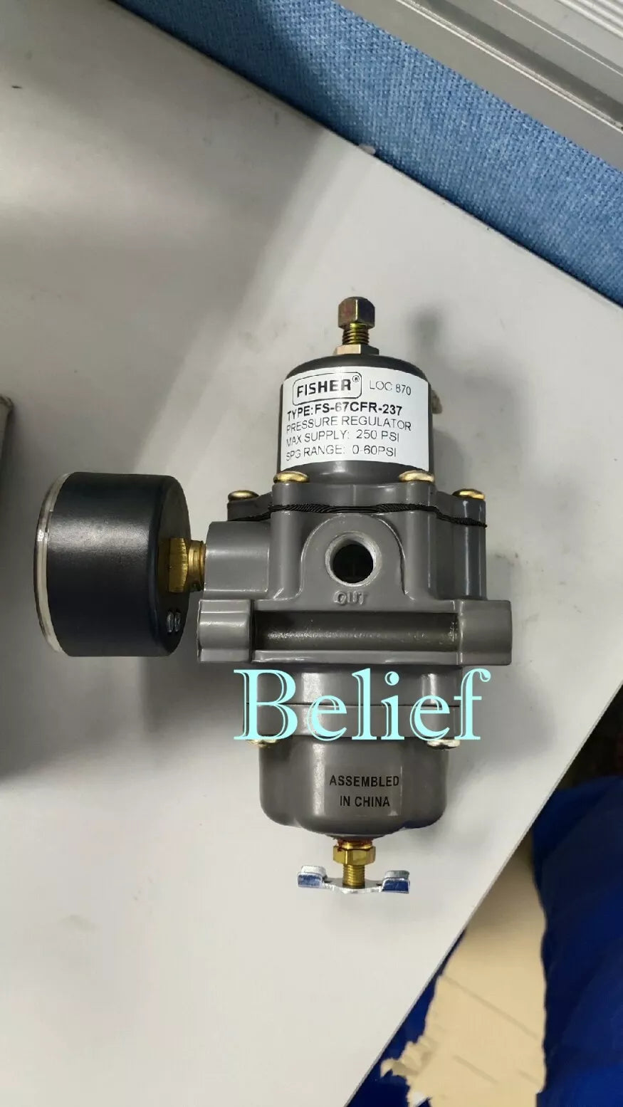 1pc Fisher FS-67CFR-237 Brand New Pressure regulat Fast /