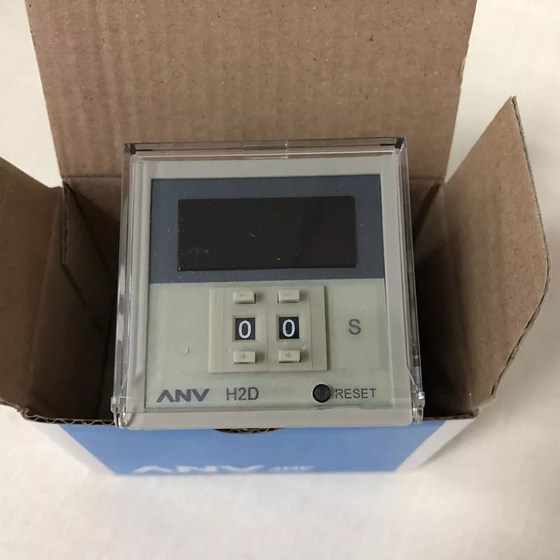 1PC New ANV Digital Time Relay H2D-X 99S In Box