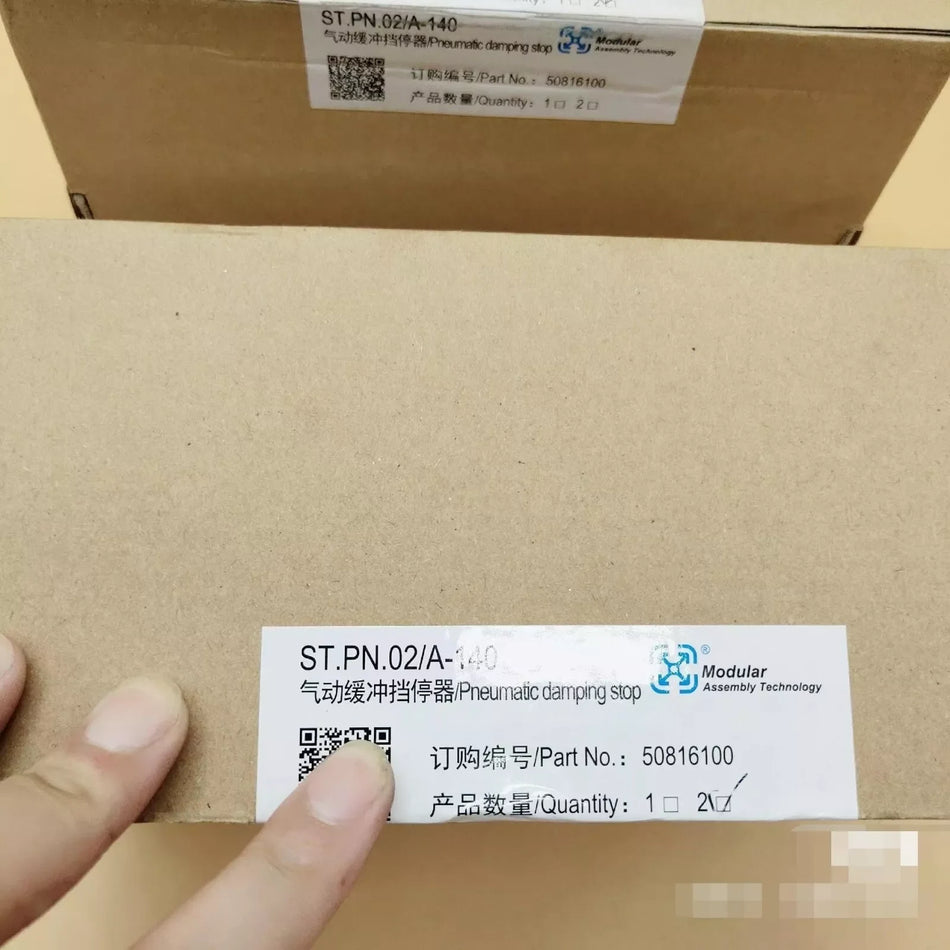 1 BOX (2PCS) NEW ST.PN.02/A-140 Pneumatic damping stop #V9XT CH