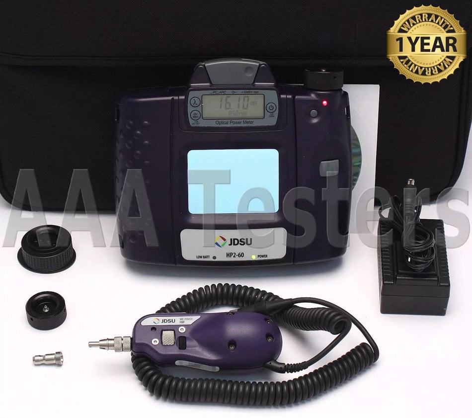 JDSU HP2-60-P2 Video Fiber Scope Inspection System Microscope HP2-60 HP2 60