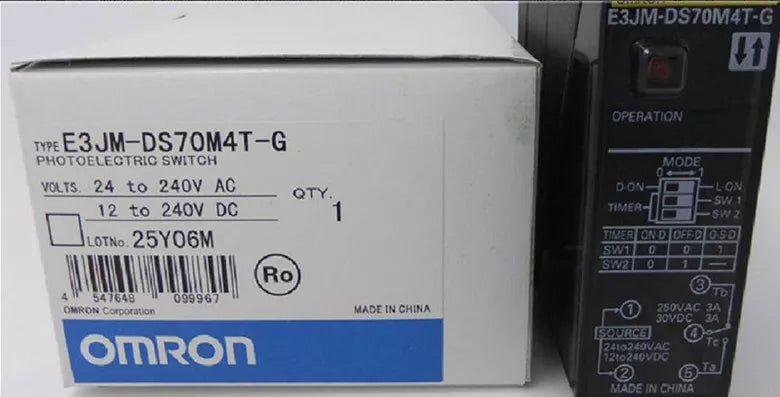 OMRON E3JM-DS70M4T-G Photoelectric Switch