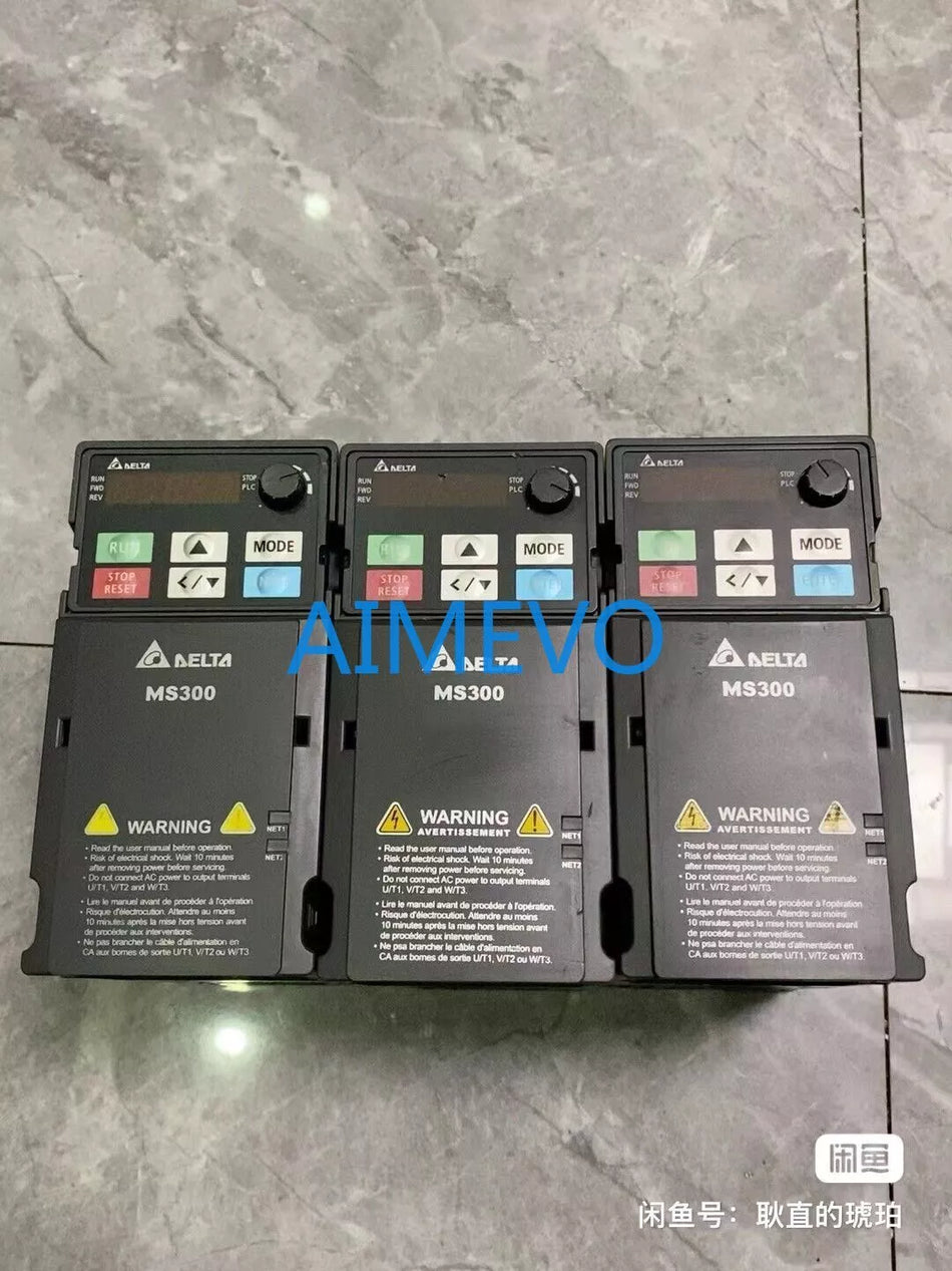 1PC USED VFD4A2MS43ANSAA frequency converter