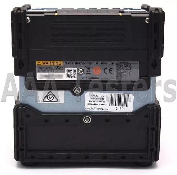 Fujikura 70S+ SM MM Core Alignment Fiber Fusion Splicer w/ CT30 Cleaver FSM-70S+