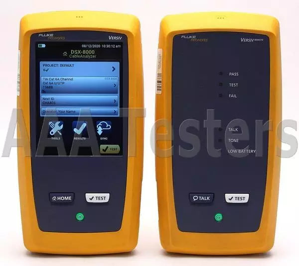 Fluke Networks DSX-8000-W Versiv Cat6a Cat8 LAN Cable Certifier DSX-8000 DSX8000