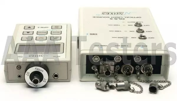 AFL Noyes OLS5-5 OPM5-2C SMLP5-5 SM MM Fiber Optic Loss Test Set OLS 5 OPM5-2C