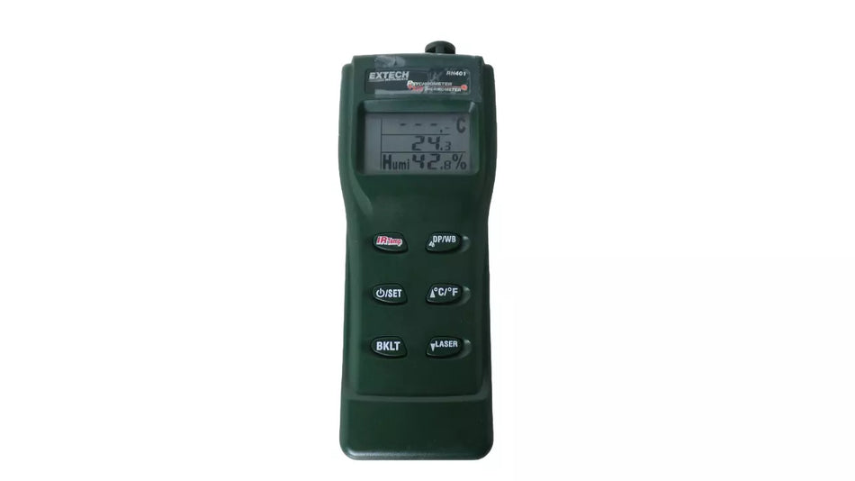 EXTECH RH401 Psychrometer Thermometer for Accurate Humidity and Temperature Measurement