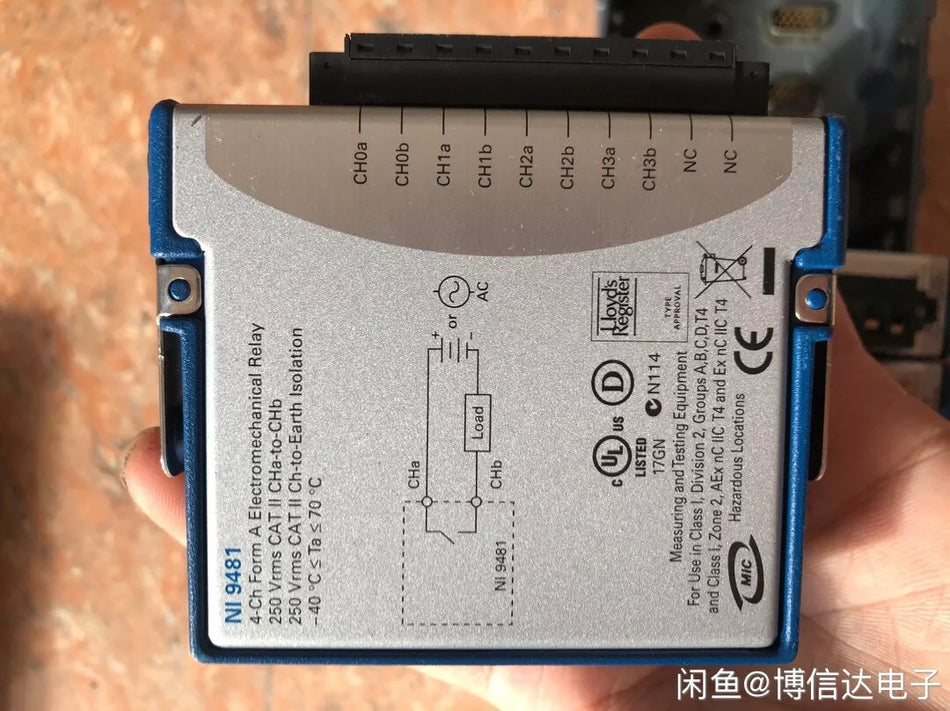 1PC Used test OK NI 9481 by DHL/FedEX #W114U WX