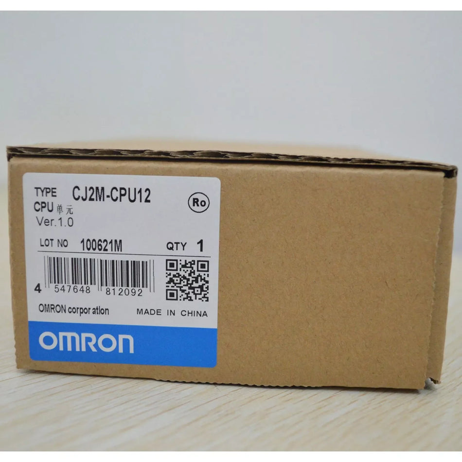OMRON CJ2M-CPU12 PLC Module - CJ2MCPU12 CPU Unit