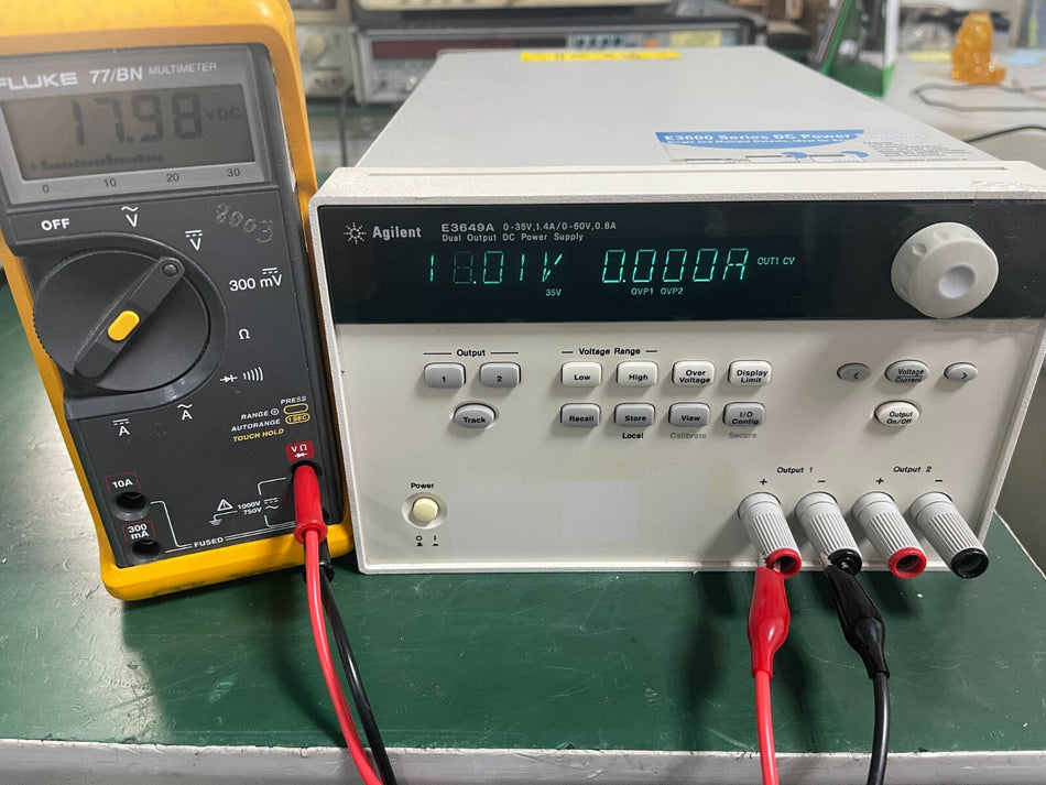 Agilent E3649A Dual Output Power Supply