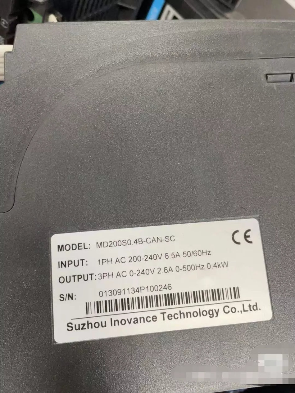 1pc USED MD200S0.4B-CAN-SC 0.4kw 220v Inverter TESTED #VFK3 CH
