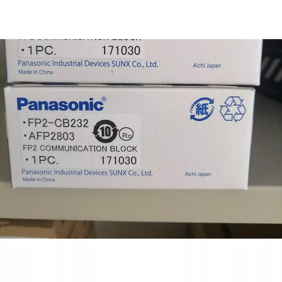 Panasonic FP2-CB232 AFP2803 Controller for Automation Systems