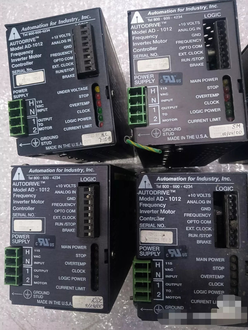 1pc USED Autodrive Motor AD-1012 Analog Input TESTED #V2KM CH