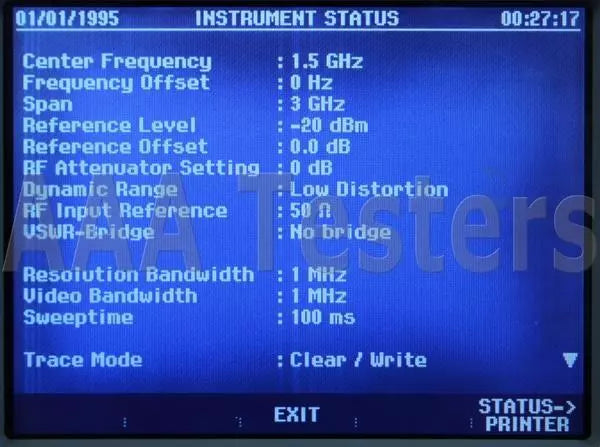 Rohde & Schwarz FSH3 3.13 Spectrum Analyzer w/ Tracking Generator FSH 313 3.13