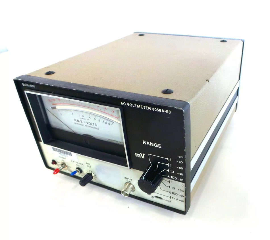 Ballantine AC Voltmeter 3056A-98 with Free Shipping