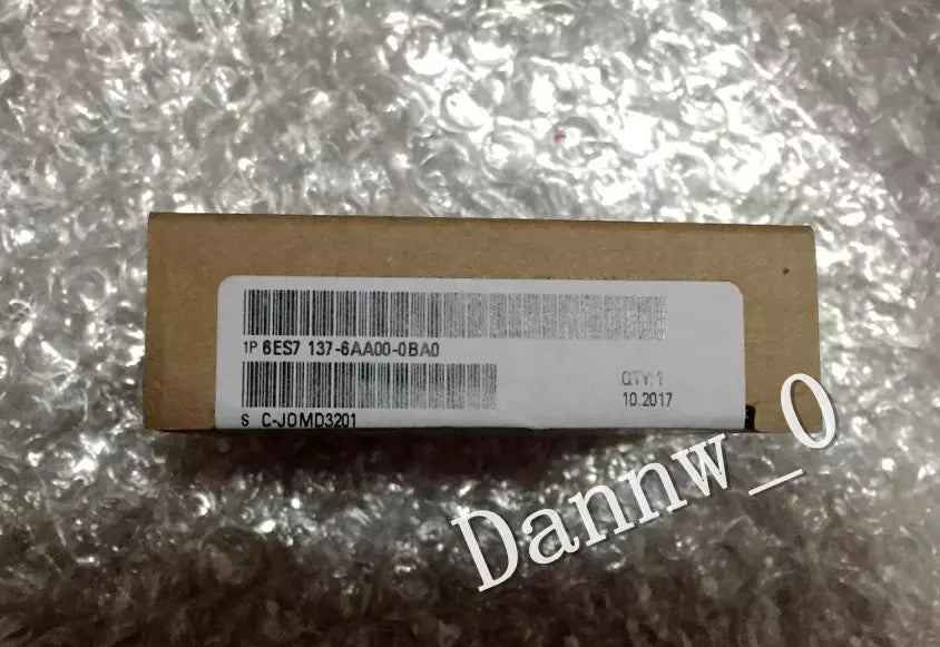 New In Box Siemens 6ES7137-6AA00-0BA0 6ES7 137-6AA00-0BA0 PLC Module