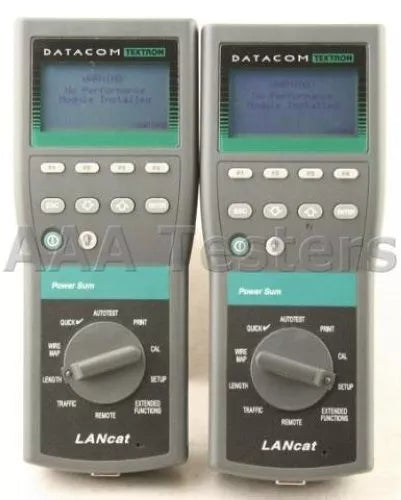 Datacom Textron LANcat System6 Cat5e Cat6 Cable Tester
