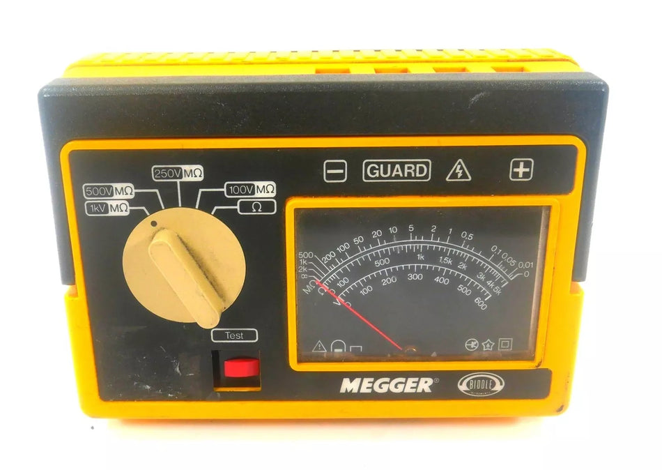 Biddle Megger 212159 Hand Cranked Megohmmeter Insulation
