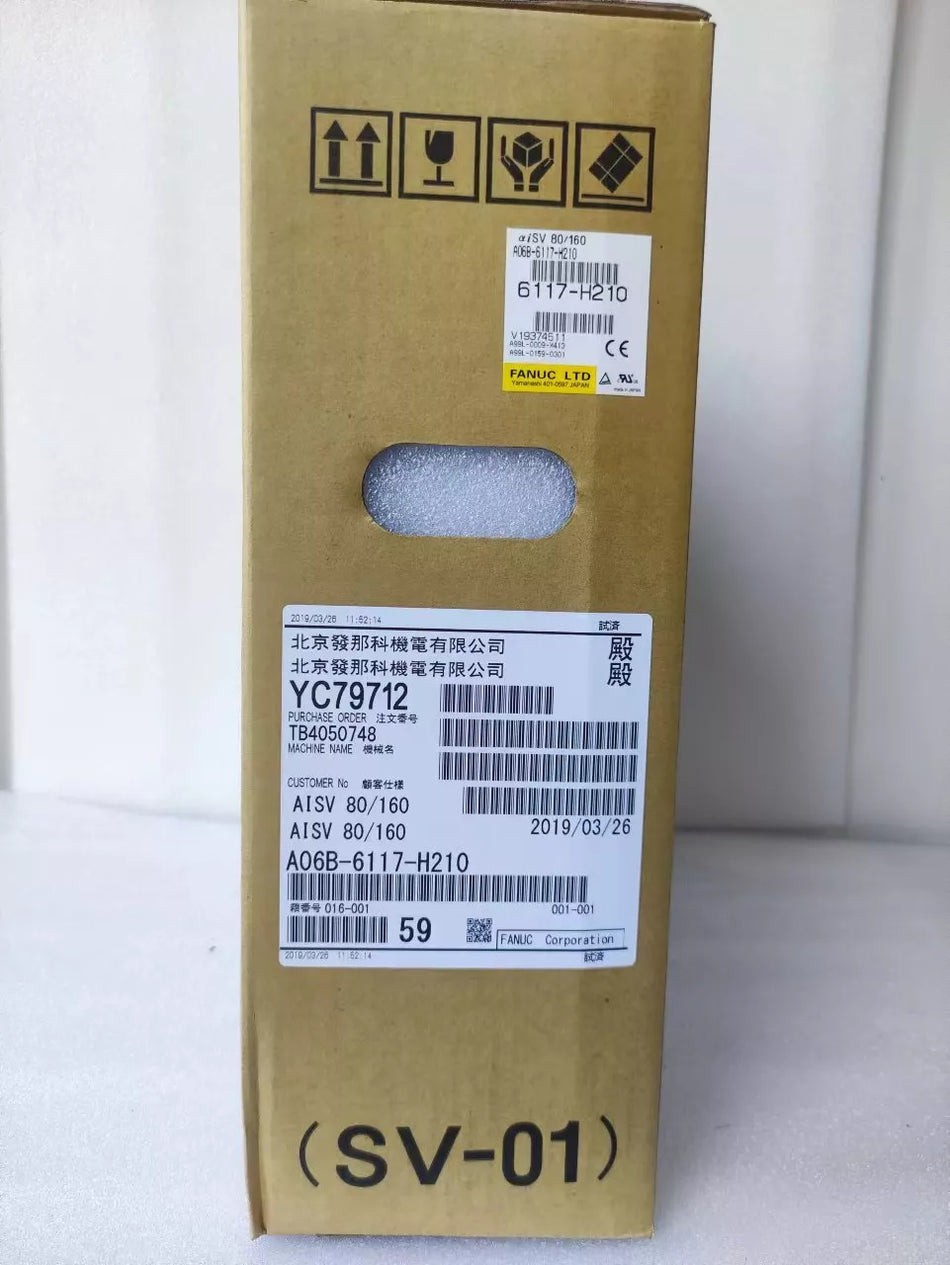 1PC FANUC A06B-6117-H210 Servo Drive A06B6117H210 New Expedited Shipping