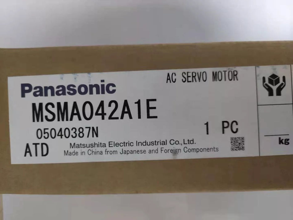 Panasonic MSMA042A1E AC Servo Motor - New in Box - Expedited Shipping