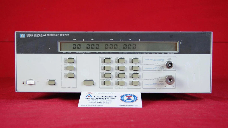 HP/Agilent 5352B-001 Microwave Frequency Counter 500mHz to 46 GHz