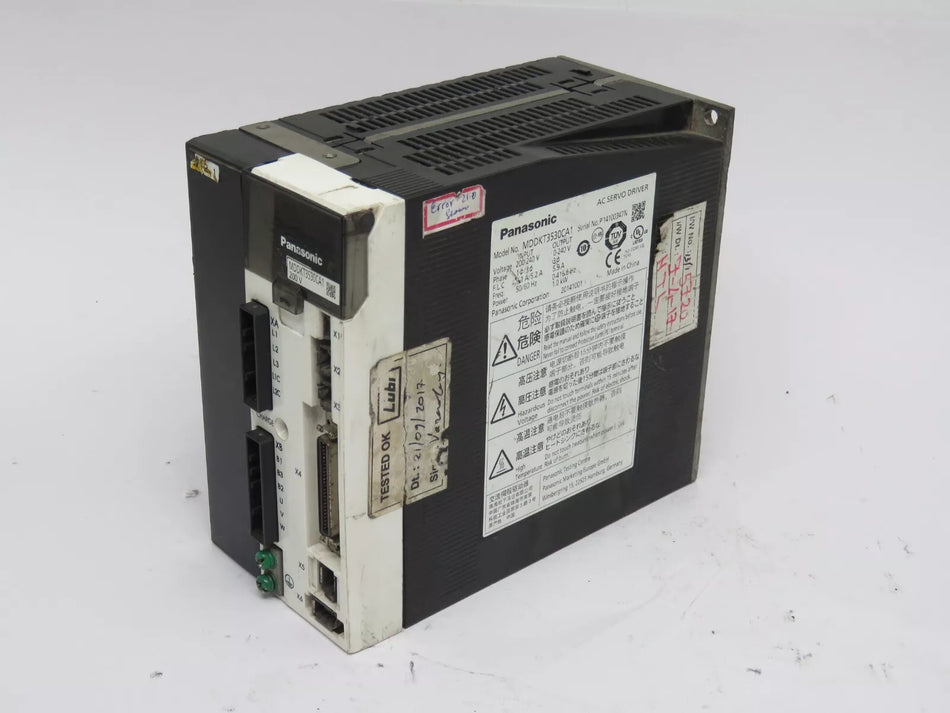 PANASONIC MDDKT3530CA1 AC Servo Drive 200VAC for Single and Three Phase