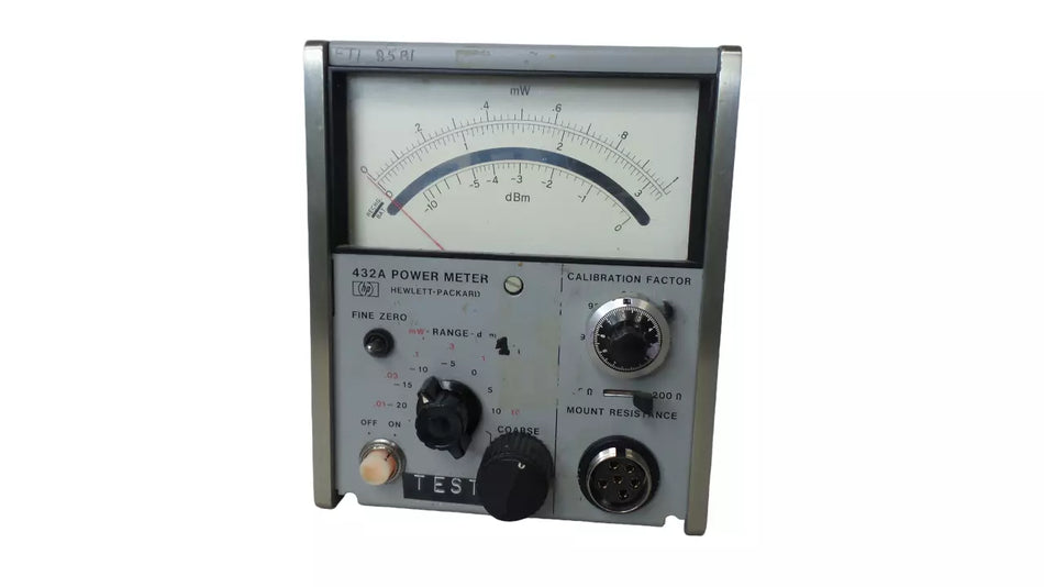 HP 432A Power Meter with Accurate Measurement for Electronics Testing