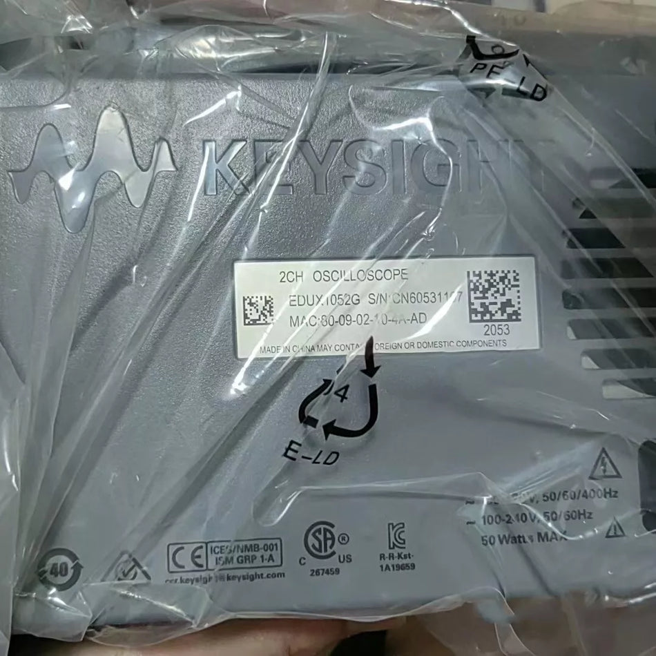1PCS New EDUX1052G oscilloscope