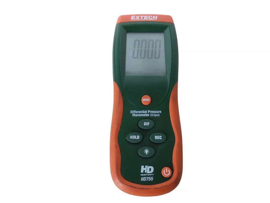 Extech HD755 Differential Pressure Manometer - Free Shipping